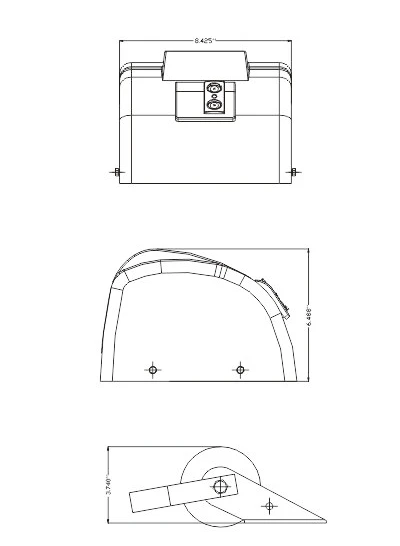 Для 45lbs Якорь Морской лодки морской яхты понтон парус лодка сверхмощный 12V