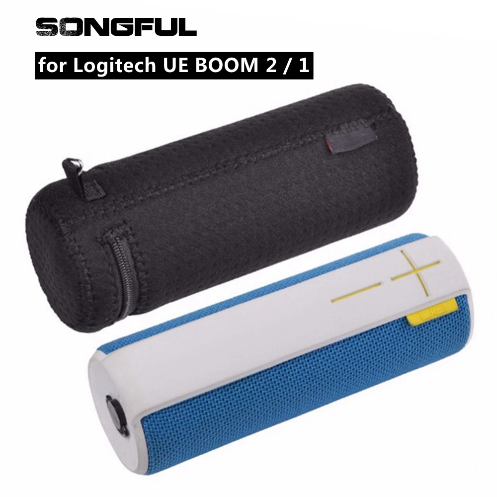 

Column Speaker Case Cover for Logitech UE BOOM 2 1 Wireless Bluetooth Speakers Pouch Storage Box Carry Soft Bag Protective Bags