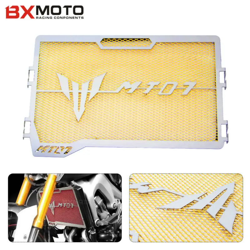 Мотоциклетные аксессуары для Yamaha MT 07 mt07 2014 2017 Защита радиатора|grill guard|accessories