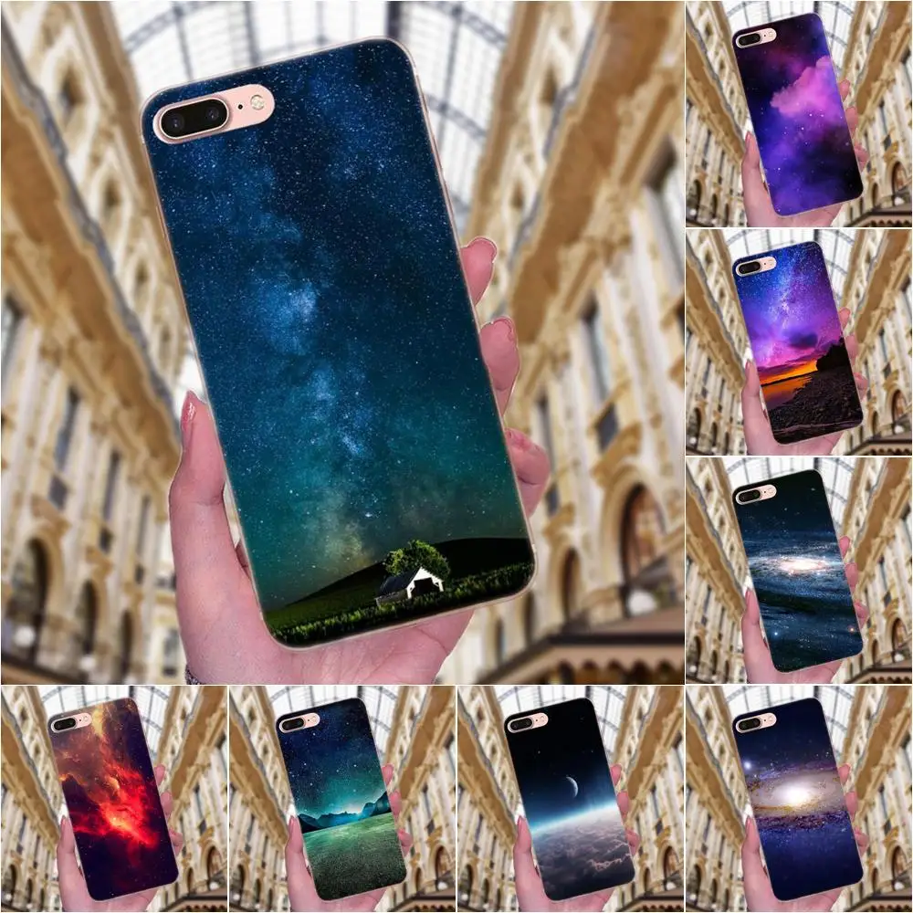 Синий чехол с изображением космической планеты для Sony Xperia Z Z1 Z2 Z3 Z4 Z5 compact Mini M2 M4 M5 T3