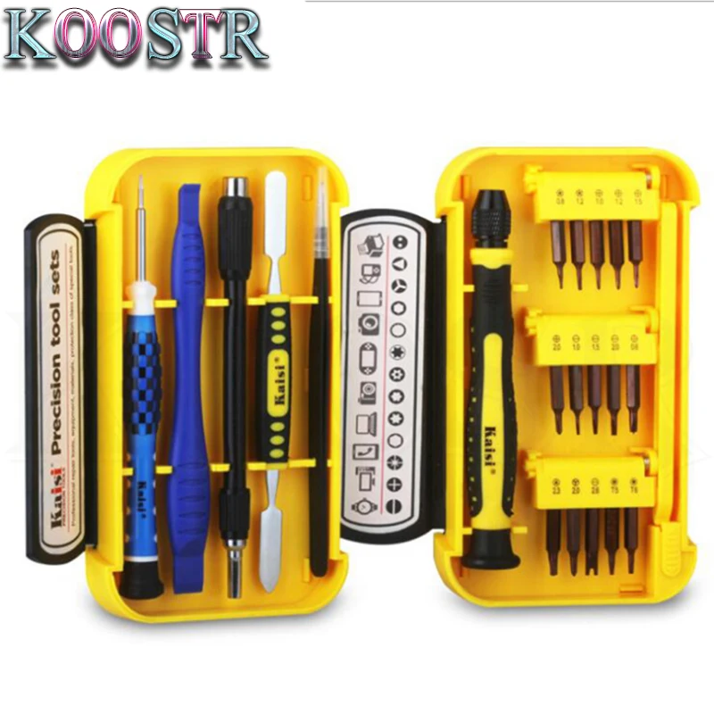 

Jinkasi 21 in one screwdriver set Apple disassemble combination tool manual mobile phone repair multi-tool Report