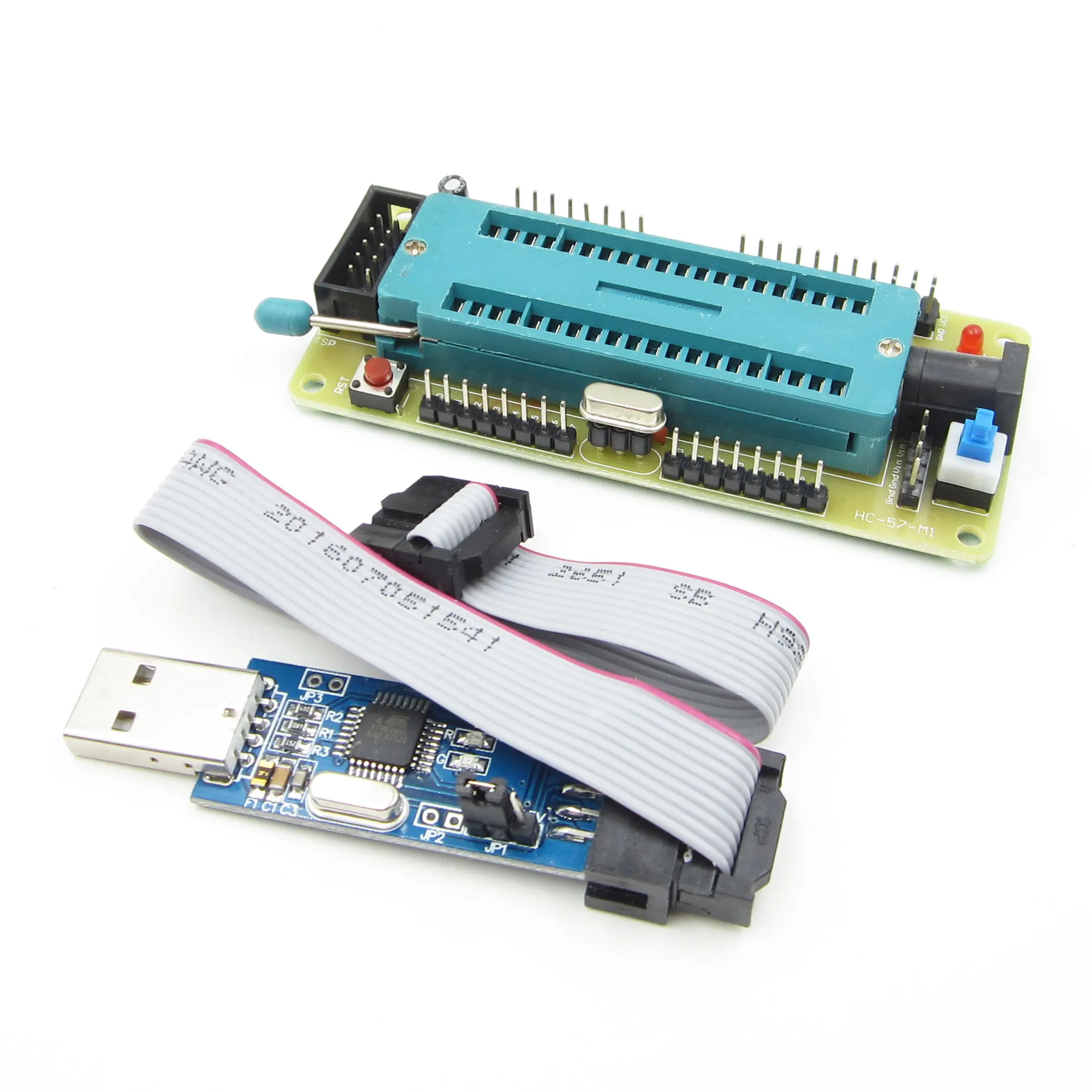 AVR минимальные Системы доска ATmega32 ATMEGA16 + USB ISP USBasp программист | Электроника