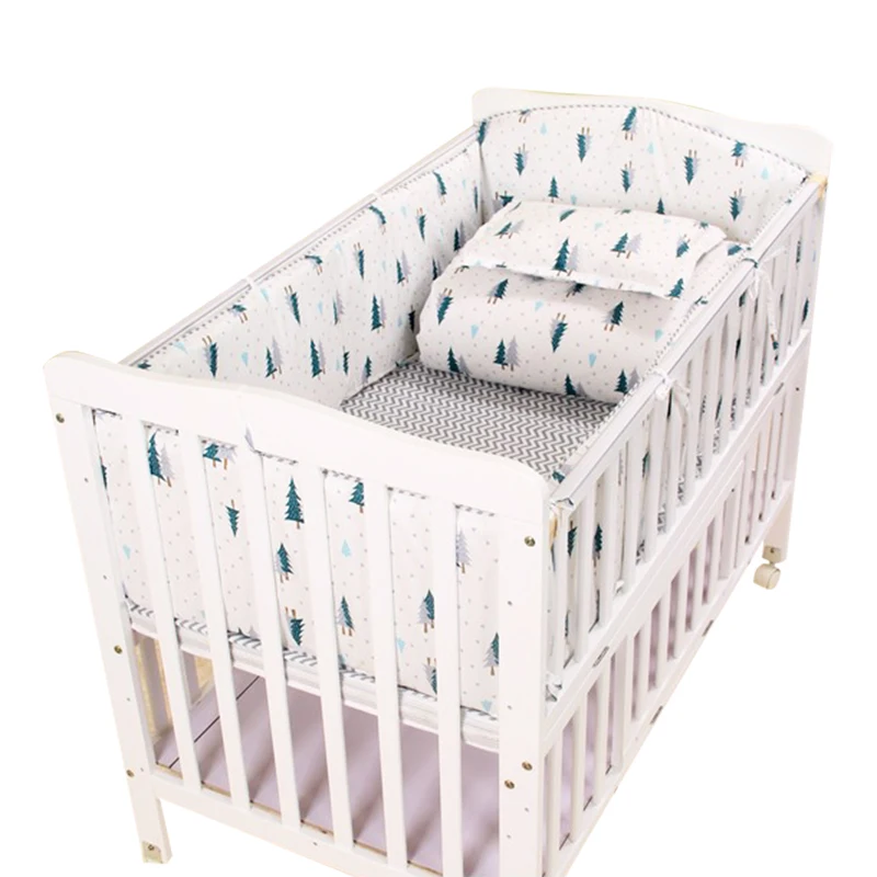 green baby bedding