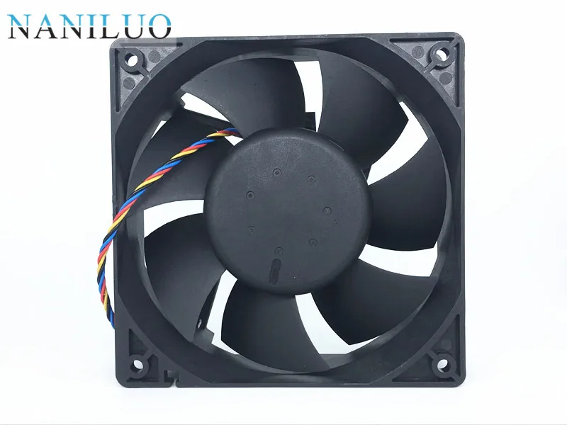 NANILUO Free Shipping Wholesale AFC1212DE 12CM 3A powerful PWM 4 -pin case car cpu server inverter cooling fans | Компьютеры и офис