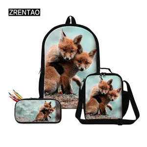 school rucksack fox