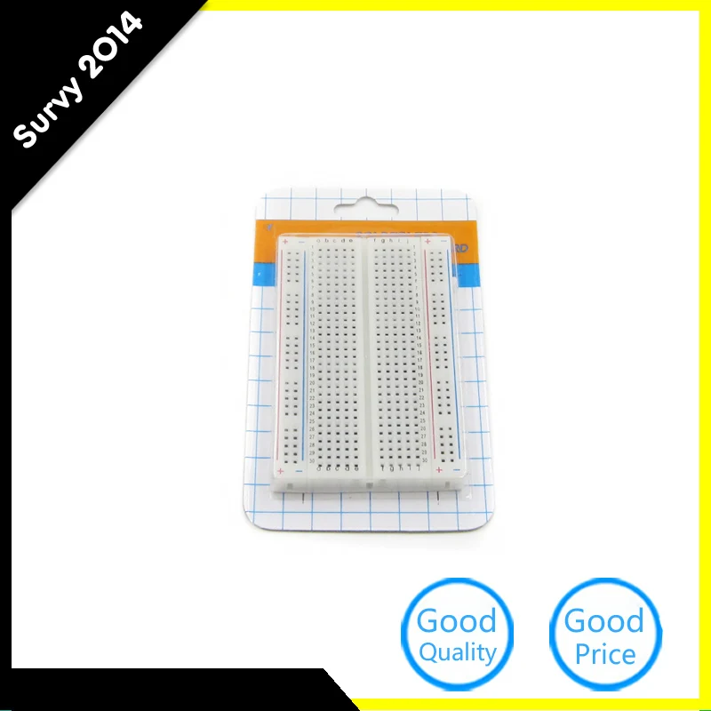 

Mini Solderless Breadboard Bread Board 400 Contacts Available Test Develop DIY