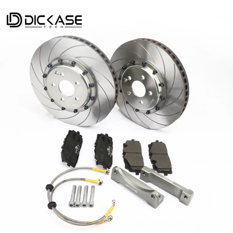 

High quality modified 370*36mm brake disc for AMG car caliper for Audi A6 automotive parts