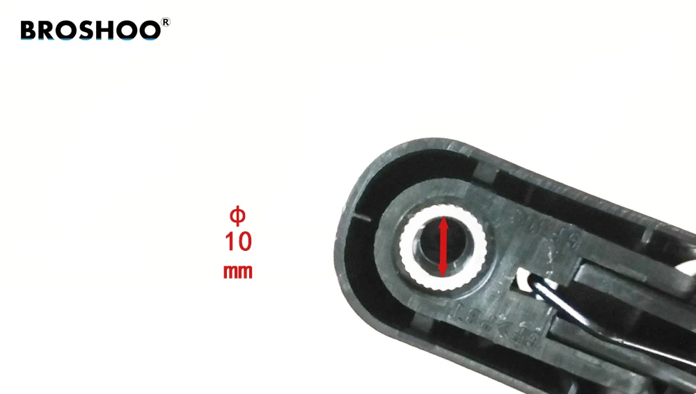 BROSHOO, автомобильные задние щетки стеклоочистителя, Задний рычаг стеклоочистителя для hyundai Grand i10 Hatchback(2013-) 310 мм, лобовое стекло, авто стиль