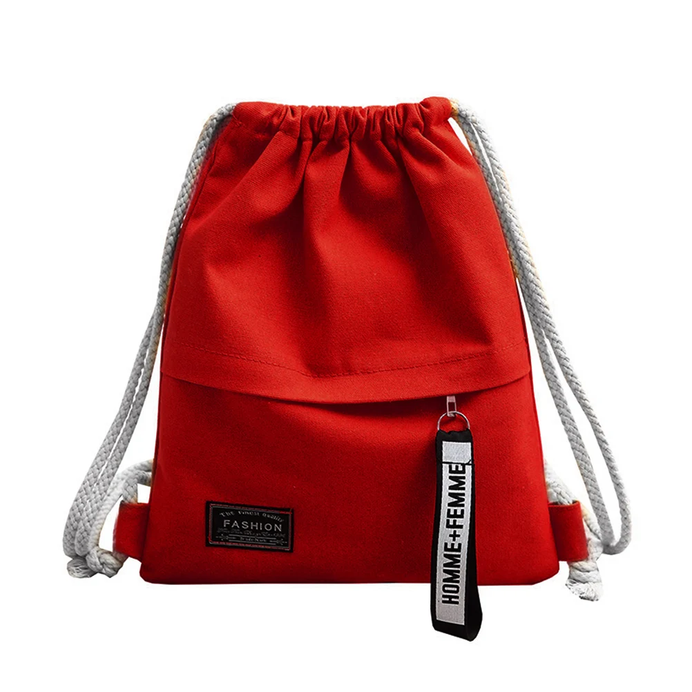 Водонепроницаемая мини-сумка на шнурке для мужчин и женщин, для путешествий, спорта, фитнеса, школы, рюкзак для пыли, для обуви, сумка для хранения косметики, сумка для бега в тренажерном зале - Цвет: Red