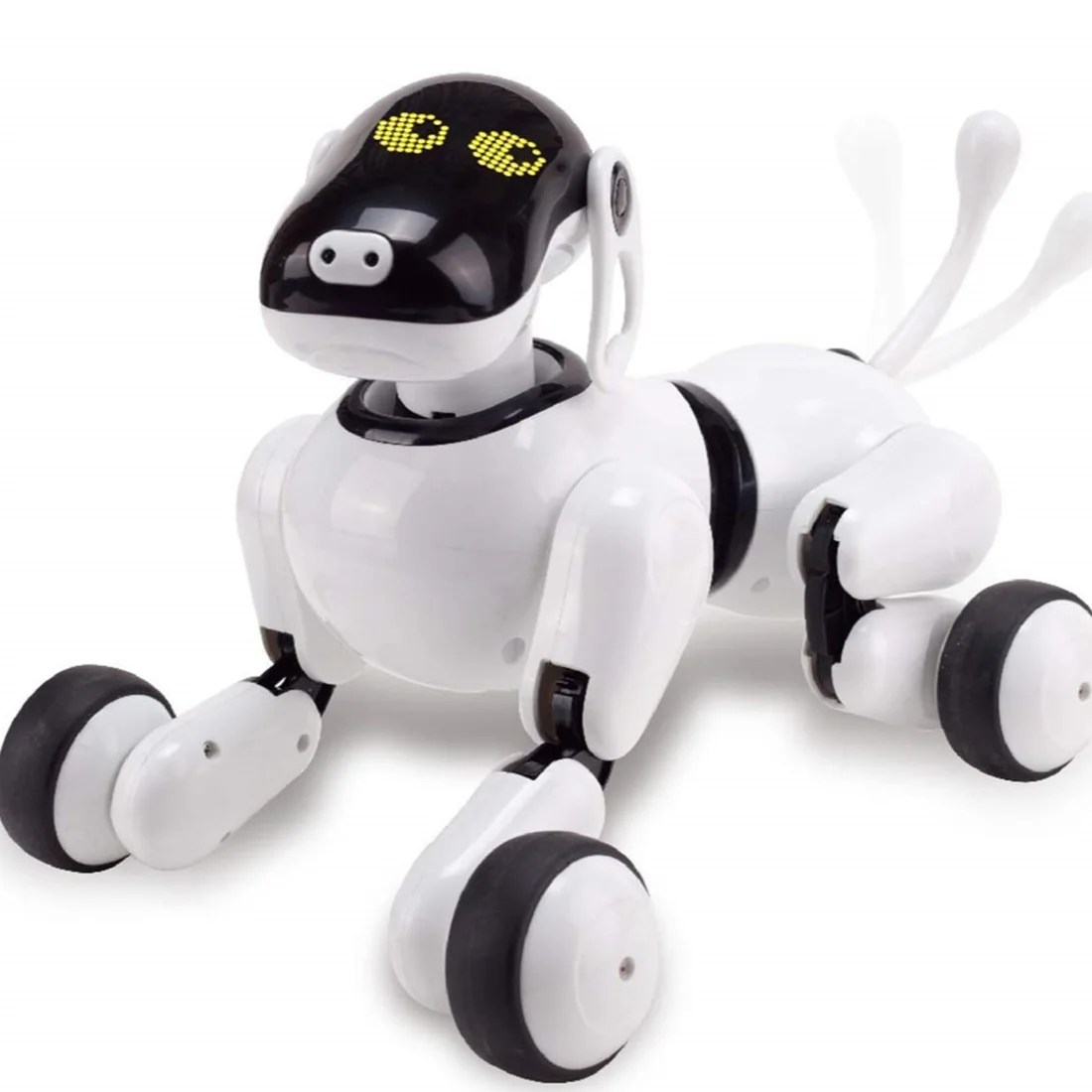 

Children Pet Robot Dog Toy with Dancing Singing/ Speech Recognition Control/ Touch Sensitive/ APP Custom Programming Actions