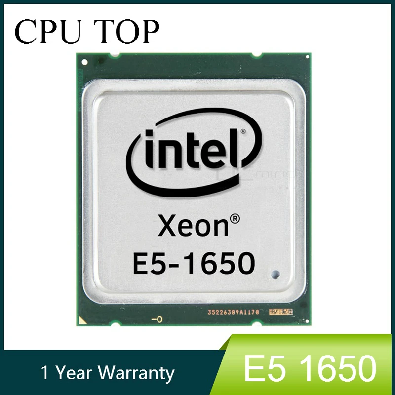 Intel Ксеон E5 1650 SR0KZ 3 2 ГГц 6 Core 12 МБ Кэш гнездо 2011 Процессор процессор|xeon e5 1650|intel xeoncpu