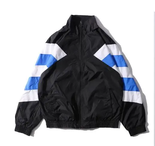 

Drop Shipping Spring Autumn fashion Men Jacket Patchwork Jacket Hip Hop Men Coat