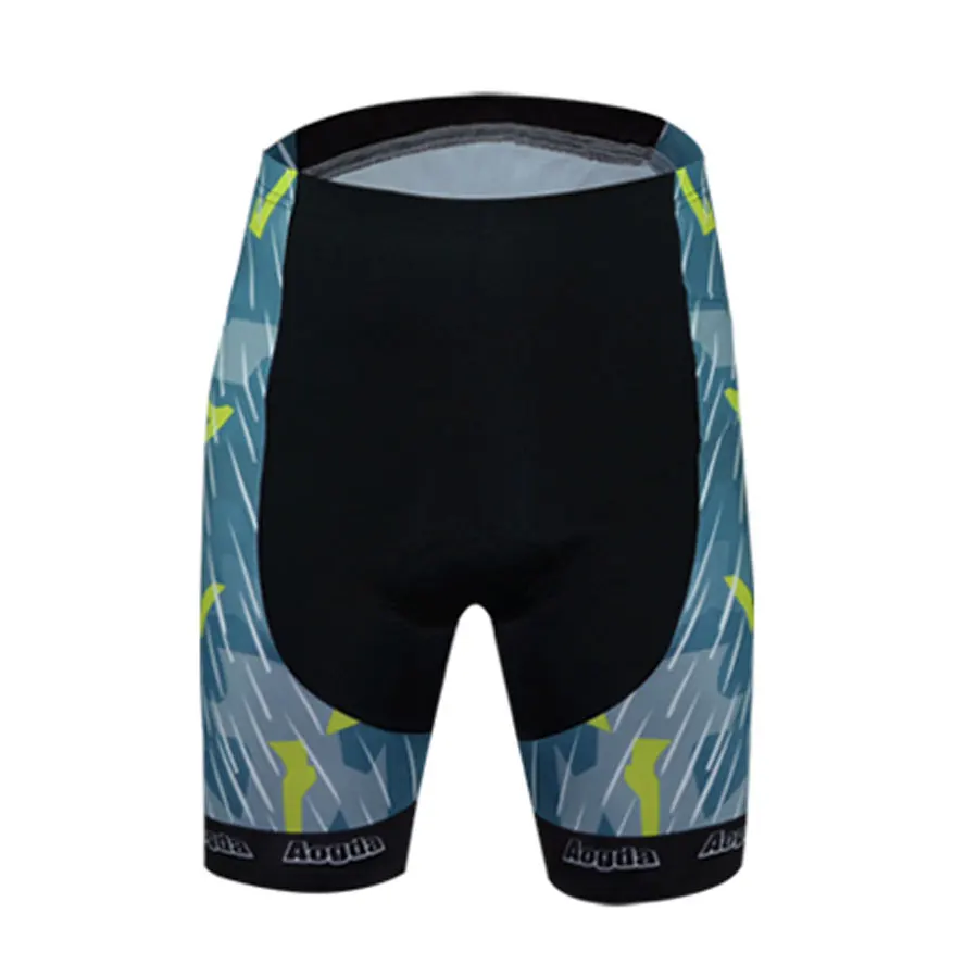Rain Biking Team Cycling Shorts Padded For Men GEL Pad Shorts / Tights