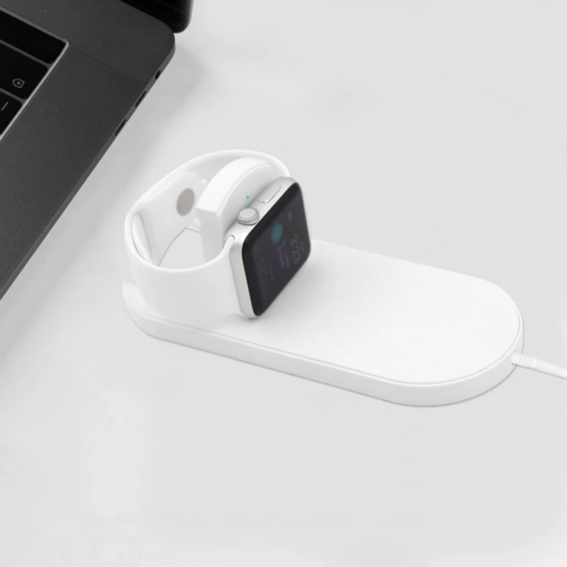 Universal Wireless Charger Combo 7.5W and 2W For iPhone For Apple Watch For iwatch For Smartphones USB Charger Pad Universal Wireless Charger Combo 7.5W and 2W For iPhone For Apple Watch For iwatch For Smartphones USB Charger Pad
