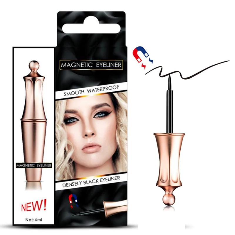 

Magic Magnetic Eyeliner For Magnets Eyelashes Fast Drying Easy To Wear Long-lasting Liquid Eyeliner Waterproof Sweat-proof