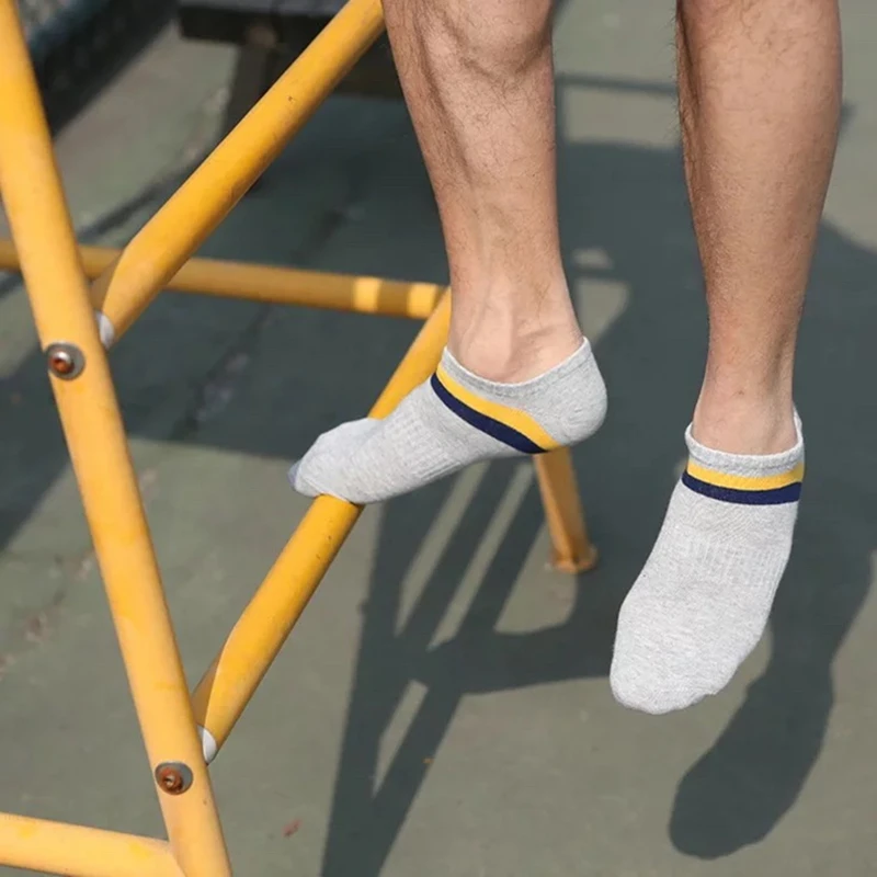 Мужские носки, новейший дизайн, носки-башмачки, короткие, летние, дышащие, большие размеры(42-47), высокое качество, цветные, хлопковые, мужские носки