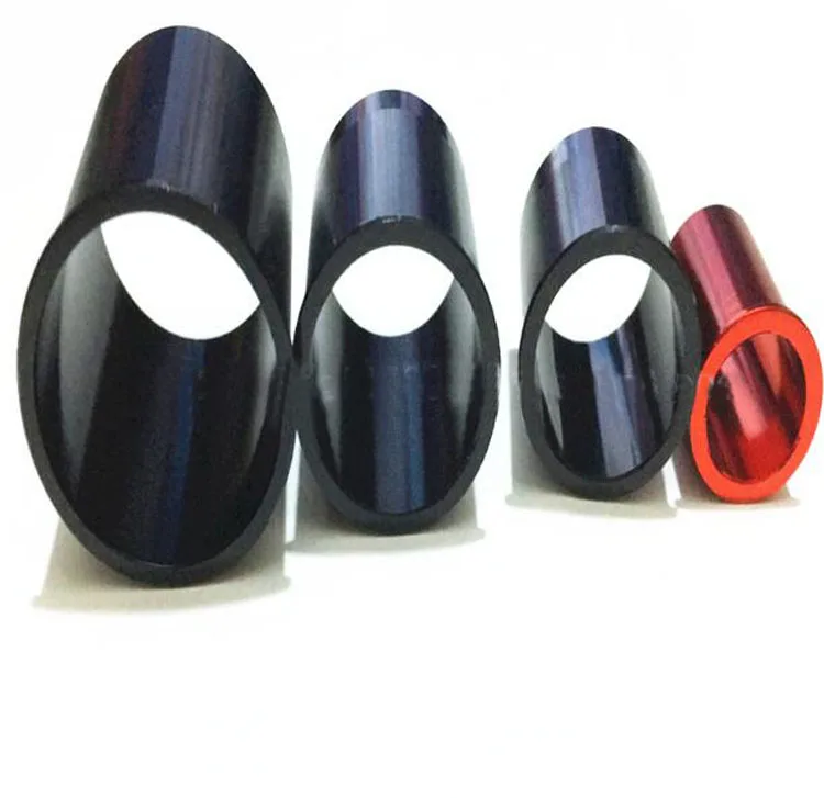 

Yuenhoang 4Pcs 14mm 20mm 23mm 28mm 18mm Aluminum Alloy Protection Cover Shell Carbon Fiber Tube Pipe Inner Wall Reinforce Sleeve