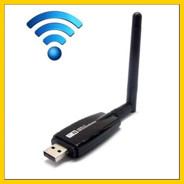 

300Mbps Wireless Mini USB WiFi Adapter 2.4GHz 802.11n/g/b External Network Card with Antenna Networking Wi-Fi Repeater Router