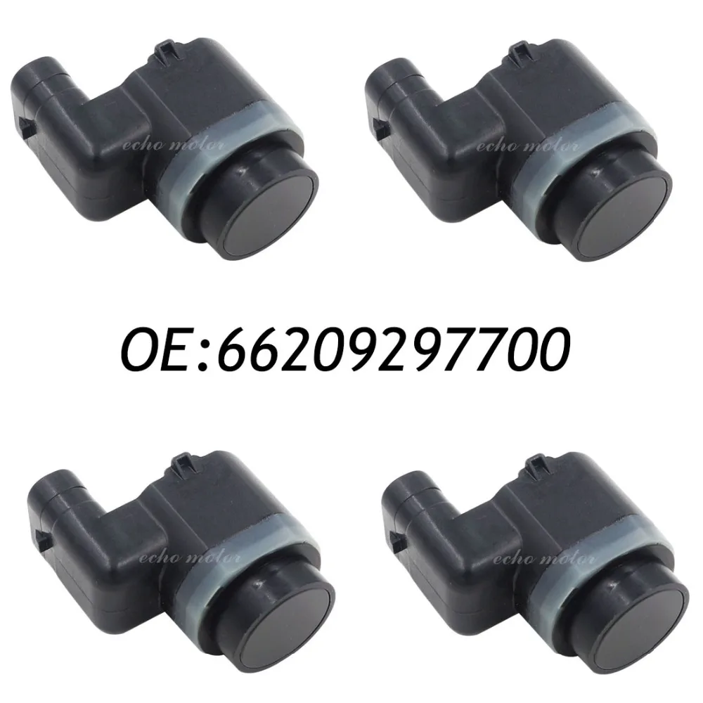 

New 4PCS PDC Parking Sensor Bumper Object Reverse Assist Radar 66209297700 9297700 For BMW