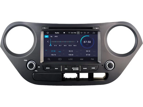7''IPS Android 9.0 Octa Core Car DVD GPS Player For Hyundai I10 2014 2015 Stereo Multimedia Auto Radio Navigation BT Wifi Map SD