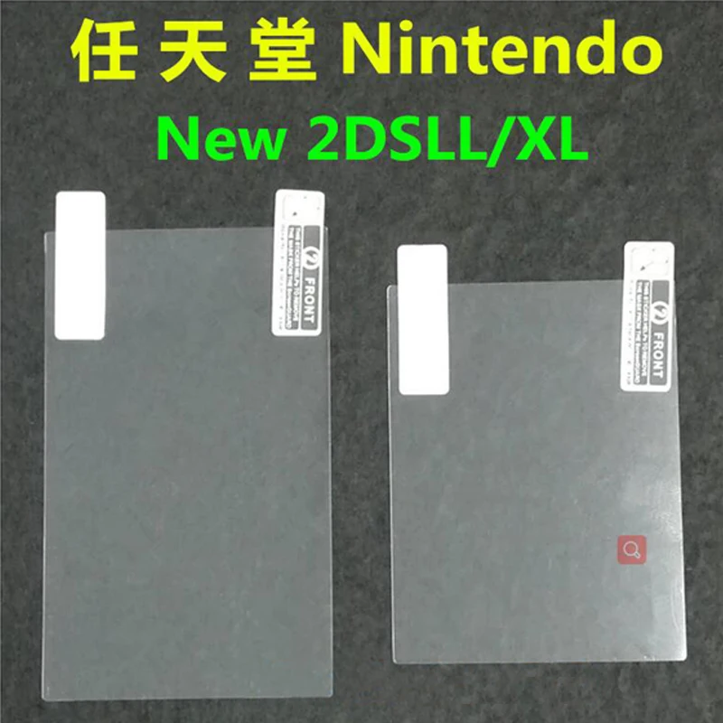 Для новых 2DS LL/ 3DS XL/nintendo Switch/2DS 9 H закаленное стекло HD Прозрачный Кристалл ЖК дисплей экран Защитный протектор плёнки фильтр