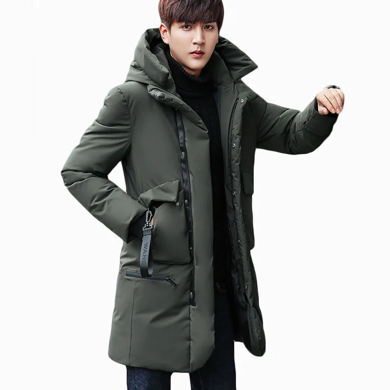 2017 NEW 4XL PLUS SIZE WINTER WARM JACKETS MEN PARKA THICKEN LARGE FUR