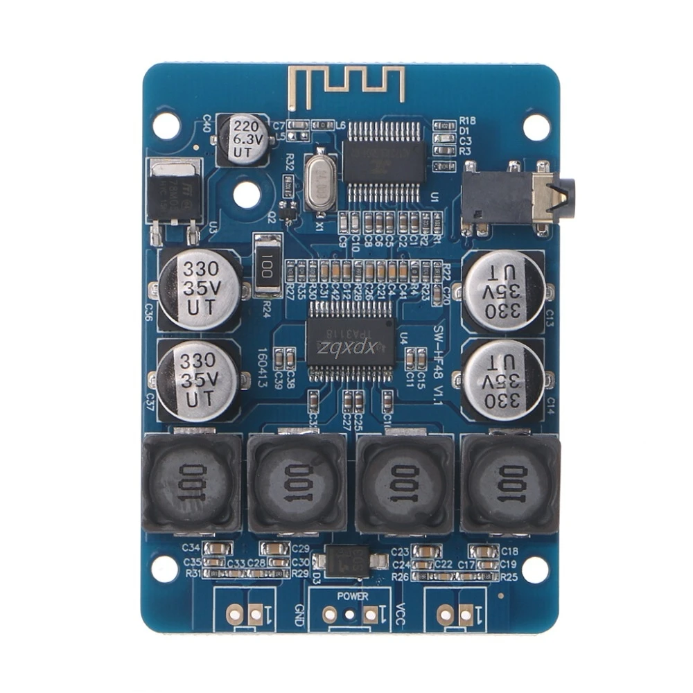 

TPA3118 2x30W 8-26V DC Stereo Bluetooth Digital Amplifier Board Z07 Drop ship