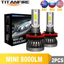 TF30 2 шт./лот автомобильный светильник H4 H7 H1 H11 H9 H8 HB3 9005 HB4 9006 HB2 9003 HB1 9004 12 V/24 V светодиодный головной светильник автомобильных ламп