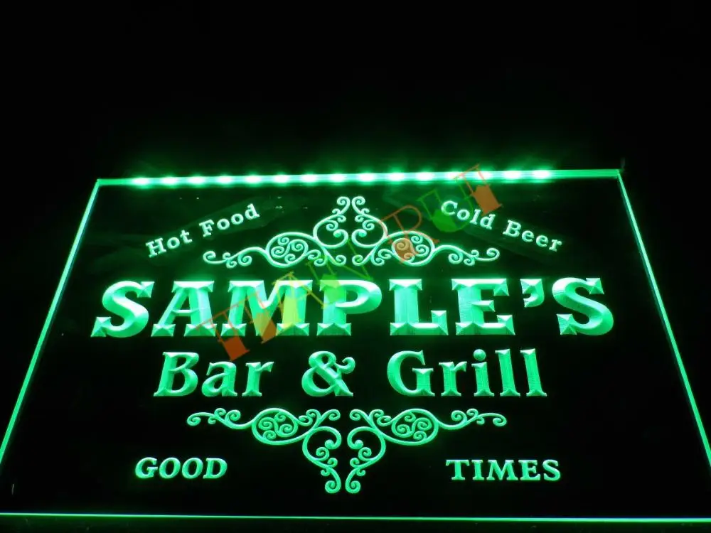 u45481-b TRANTER Family Name Bar /& Grill Home Decor Neon Light Sign