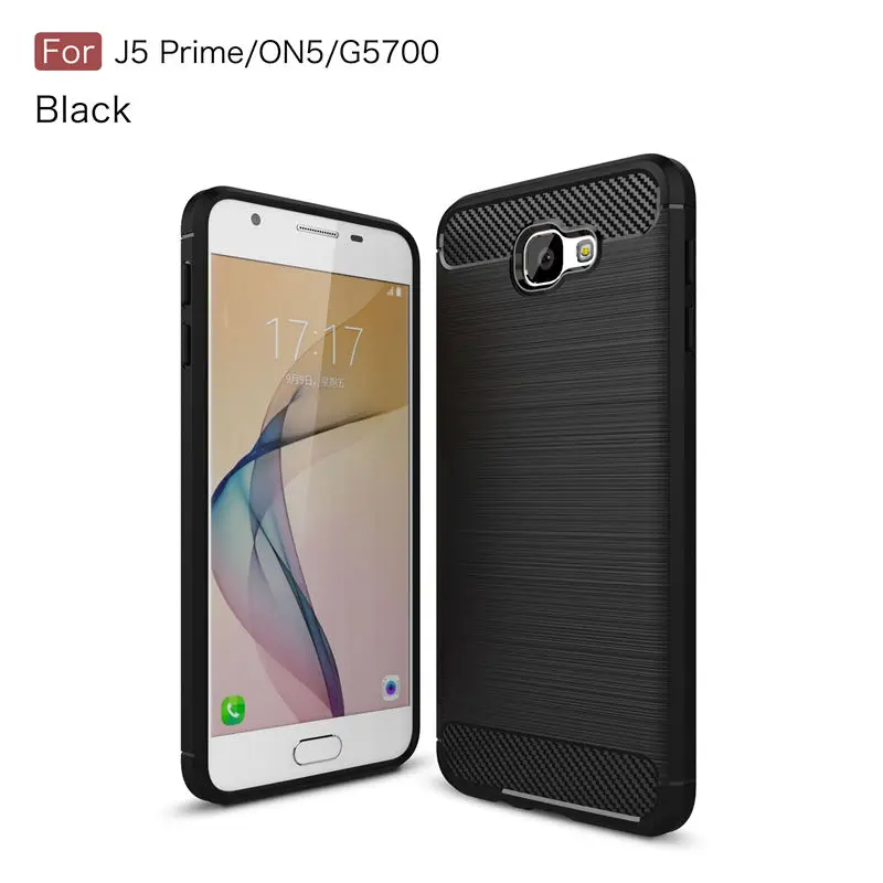 Высокое Качество Мягкий силиконовый чехол для samsung Galaxy J5 премьер Slim Armor