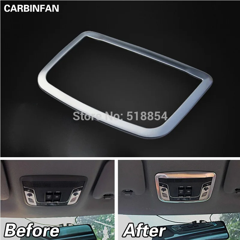 

ACCESSORIES Sticker FIT FOR HONDA 2014 2015 2016 VEZEL HR-V HRV CHROME ROOF MAP READING LIGHT LAMP TRIM COVER