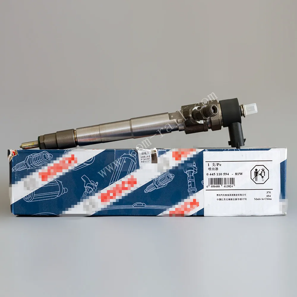 

Original injector 0445110594 with injector 0445110376