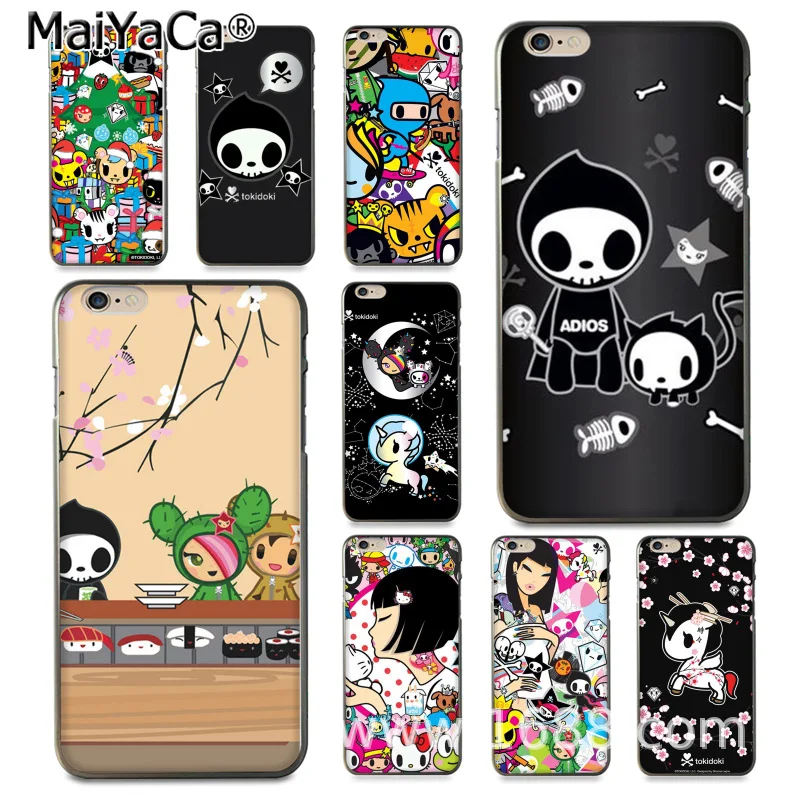 MaiYaCa Tokidoki мультфильм лицо Топ подробные Популярные чехлы для телефонов Apple iPhone 8 7 6