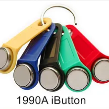 DS1990A-F5 Немагнитный для контроля доступа электронный замок iButton с ручкой TM карта ключ бирка чтение только