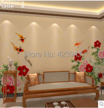 

3340 Can be customized 3D visual space home decoration mural art wallpaper Restoring ancient personality wall sticker home decor