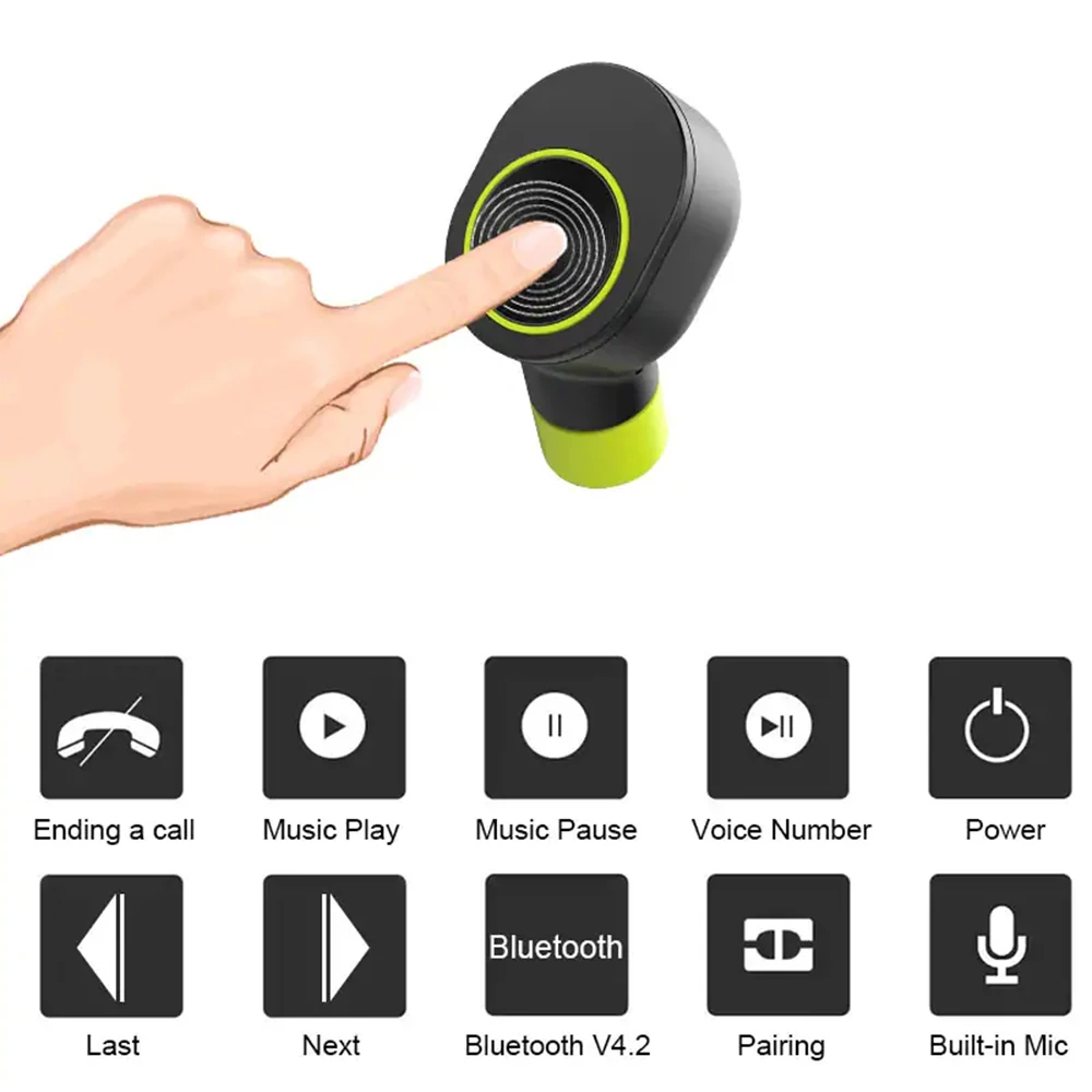 Lymoc GW10 TWS Mini Wireless Earphones Bluetooth Earbuds Magnet V4.2 Headset With HD Mic Handsfree for iPhone Samsung Xiaomi