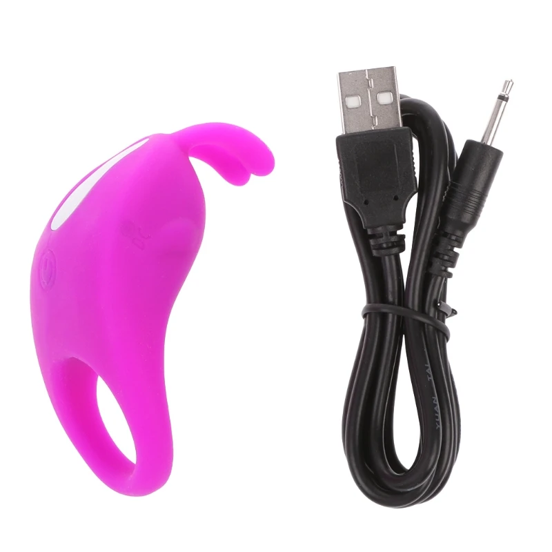 LOVETOY USB Перезаряжаемый 7 скоростей вибрационное кольцо водостойкий пенис виброкольцо