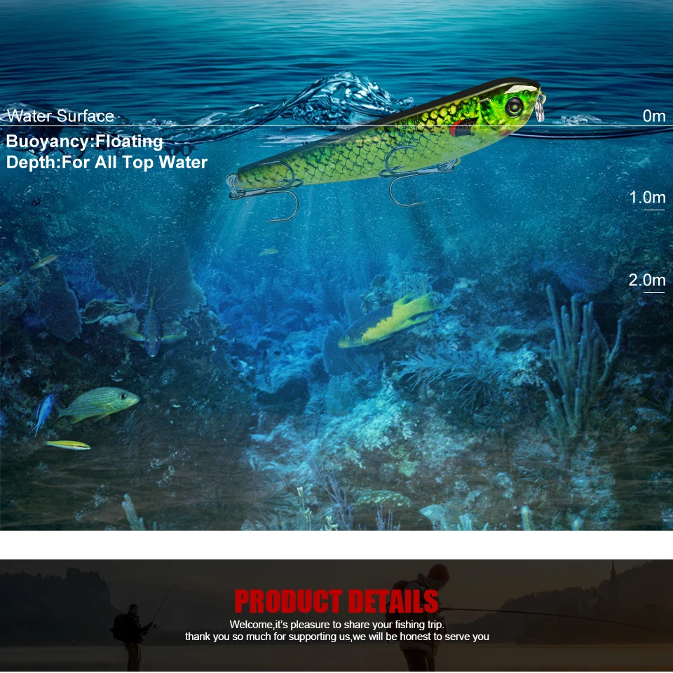 6 шт./лот бренд Proberos 8,5 г-0,30 унций 6# VIB приманка для рыбалки карандаш 6 цветов рыболовные снасти 9 см-3,5" Длина набор рыболовных приманок Топ