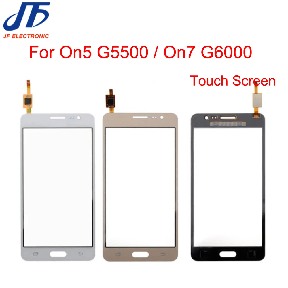 10 шт./лот для Samsung Galaxy On5 G5500 On7 SM-G6000 сенсорная панель сенсорное стекло дигитайзер