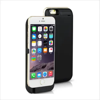 Leioua 5000 3200mah バッテリー充電器ケースカバー iphone 6 6 s 7 8 電源銀行充電ケース iphone 6 6 s 7 8 プラス電池ケース