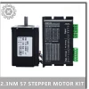 57HS22 2-phase 2.3Nm Stepper Motor + Nema 23 upgrade TB6600/DM542 Stepper Motor Driver for CNC 3D printer ► Photo 1/6