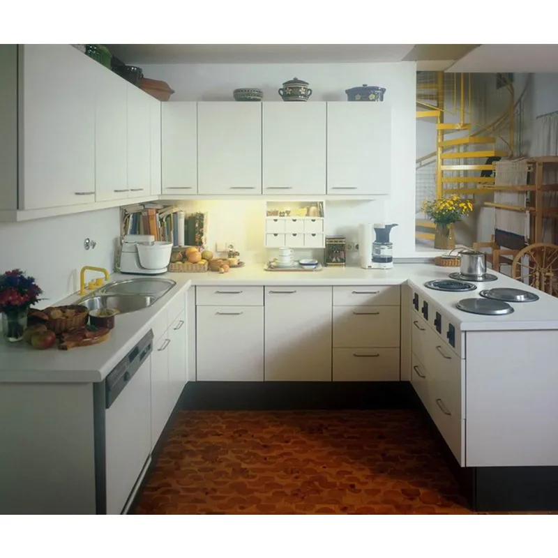 Современные кухонные шкафы с глянцевой белой лаковой краской|modern kitchen cabinets|kitchen