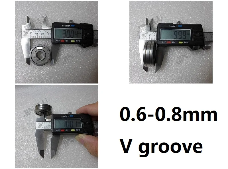 30x10x10 мм V паз ролик 1 шт. ZY775 провод подачи в сборе провод Фидер мотор MIG MAG сварочный аппарат сварщик MIG-160 SALE1