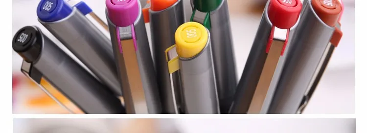 LifeMaster Японии Kuretake ZIG тысячелетия цвета Иглы liner ручка 005/01/02/03/05/08 водонепроницаемый желтый/оранжевый/розовый/зеленый/синий