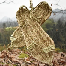 AGESEA/Новые Летние льняные соломенные Тапочки ручной работы для мужчин и женщин; повседневные сандалии; обувь для влюбленных в стиле ретро; нарядная обувь для сцены; XL 37-48 HZ