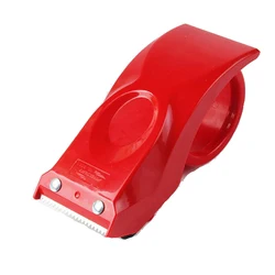 Distributeur de ruban d'emballage de 48mm, de 2 pouces, en plastique, de scellage, couleur aléatoire 