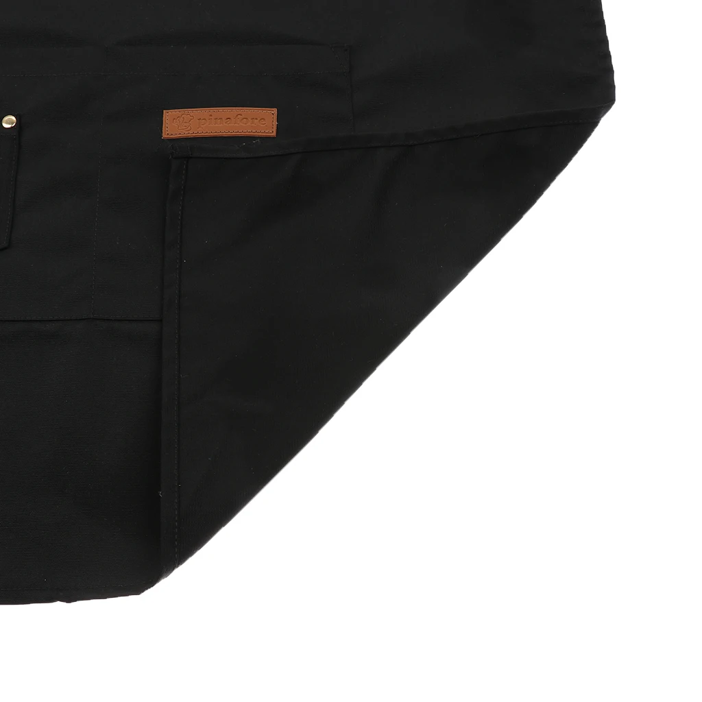 Women Men Apron Stylish Cooking Aprons With 2 Front Pockets Durable and Adjustable for Kitchen Crafting BBQ Drawing Baking