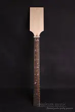 Electric Bass Guitar Neck 24 Fret 34 Inch Paddle Head Rosewood Fretboard Vine inlay Electric Bass Guitar Neck 24 Fret 34 Inch Paddle Head Rosewood Fretboard Vine inlay