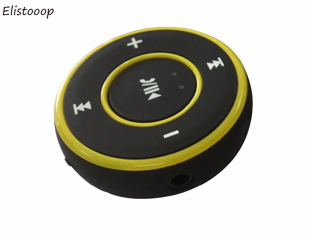 Адаптер для стереоплеера Elistooop 3 5 мм AUX с круглым зажимом беспроводной bluetooth
