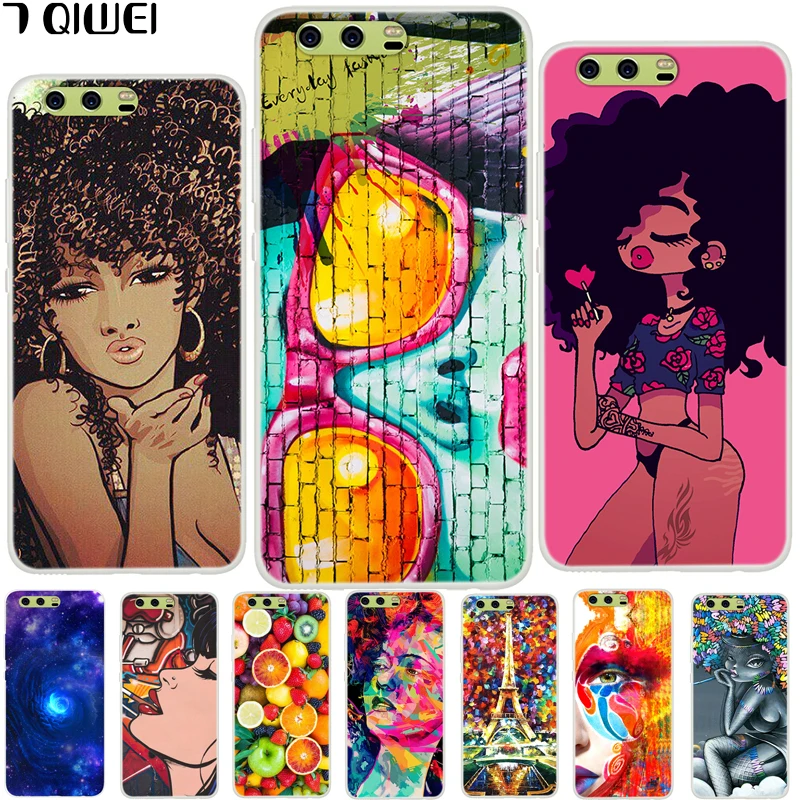 

For Huawei P10 Case Cover Soft TPU Funda for Huawei P10 P 10 Cover Case Silicone For Huawei P10 5.1" Phone Case Coque Fashion